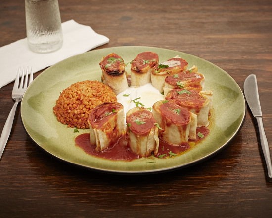 Our signature dish - Beyti Kebab